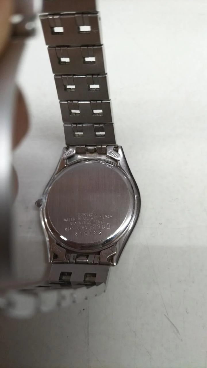 SEIKO Quarz (Stahl) 8J41-6160 Zifferblattfleck