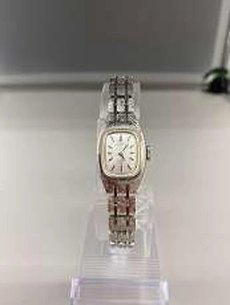 [SCHROTT] SEIKO Damen-Armbanduhr mit Handaufzug (21 Steine) 11-3350