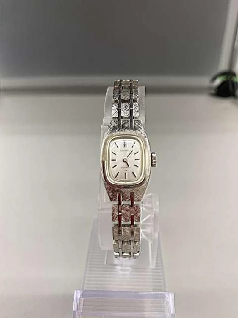 [SCHROTT] SEIKO Damen-Armbanduhr mit Handaufzug (21 Steine) 11-3350
