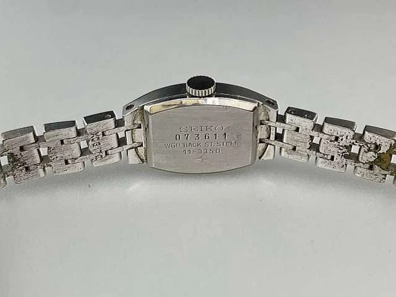 [SCHROTT] SEIKO Damen-Armbanduhr mit Handaufzug (21 Steine) 11-3350
