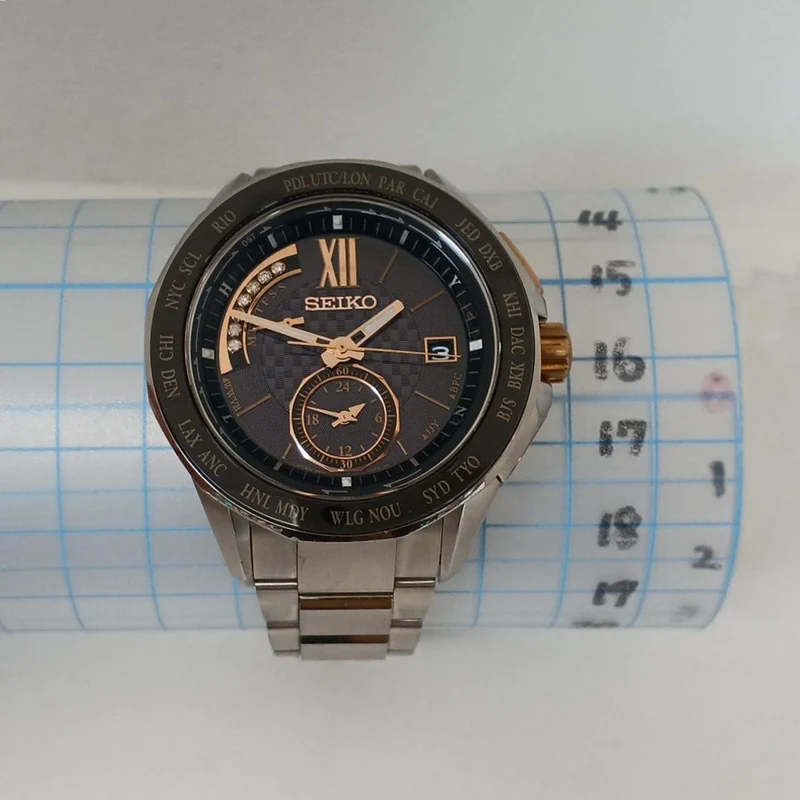 SEIKO Solar-Funkarmbanduhr Brightz SAGA141 08B54-0AX0