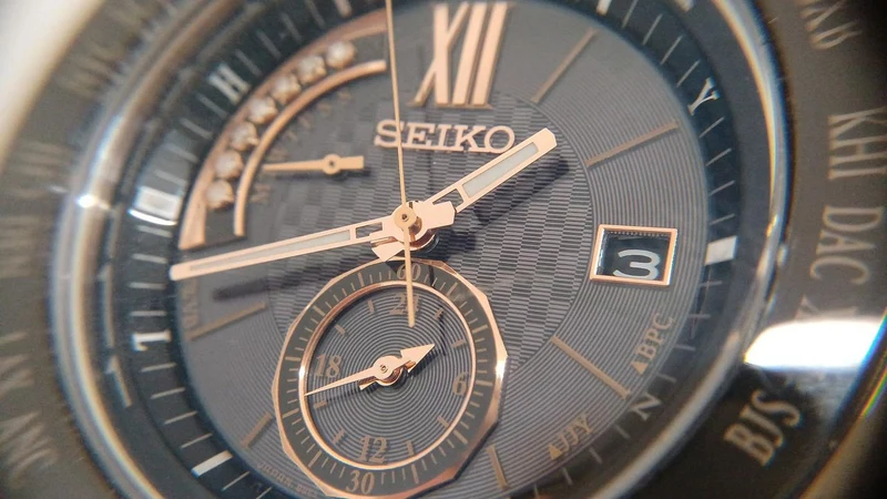 SEIKO Solar-Funkarmbanduhr Brightz SAGA141 08B54-0AX0