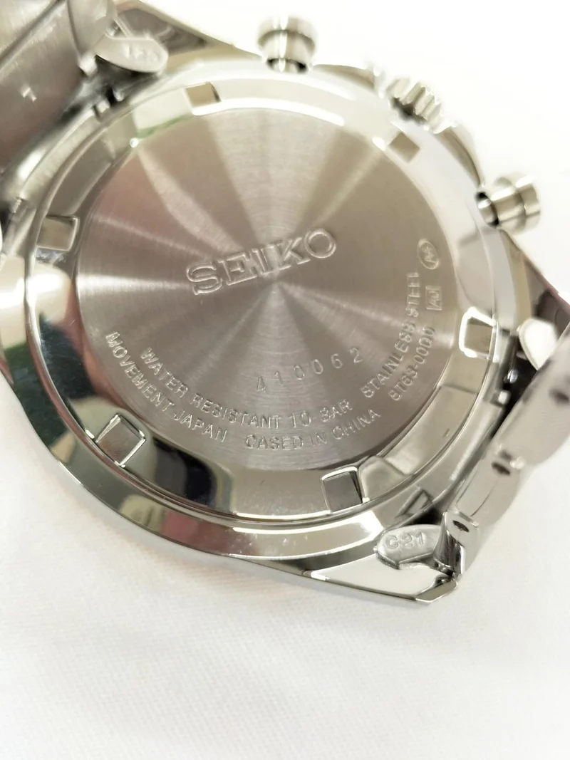 SEIKO Armbanduhr Chronograph 8T63-00D0