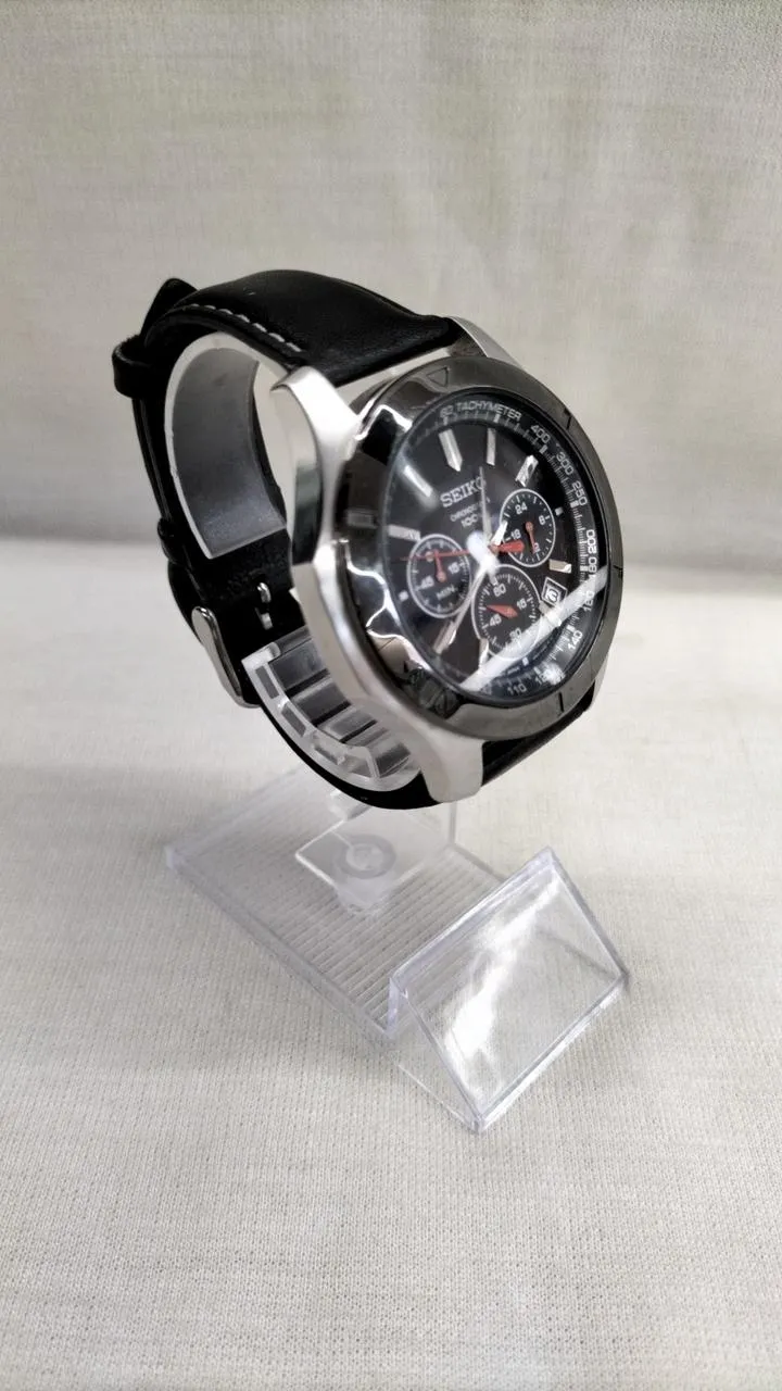 SEIKO Seiko Chronograph Armbanduhr 6T63-00G0