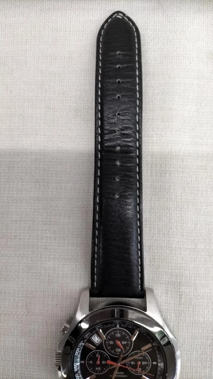 SEIKO Seiko Chronograph Armbanduhr 6T63-00G0