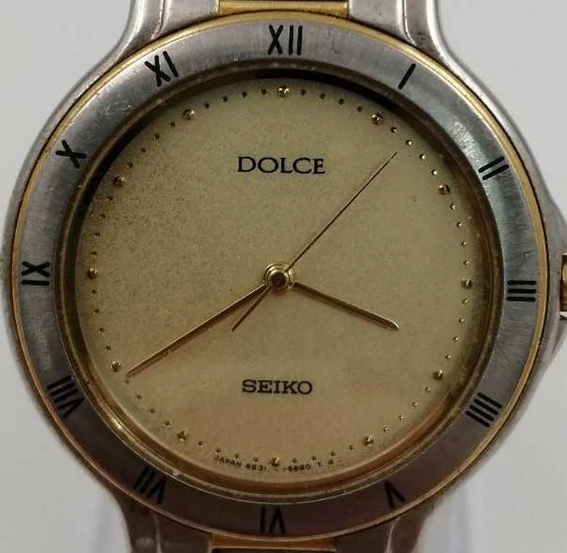SEIKO DOLCE Quarz 5E31-6B8A
