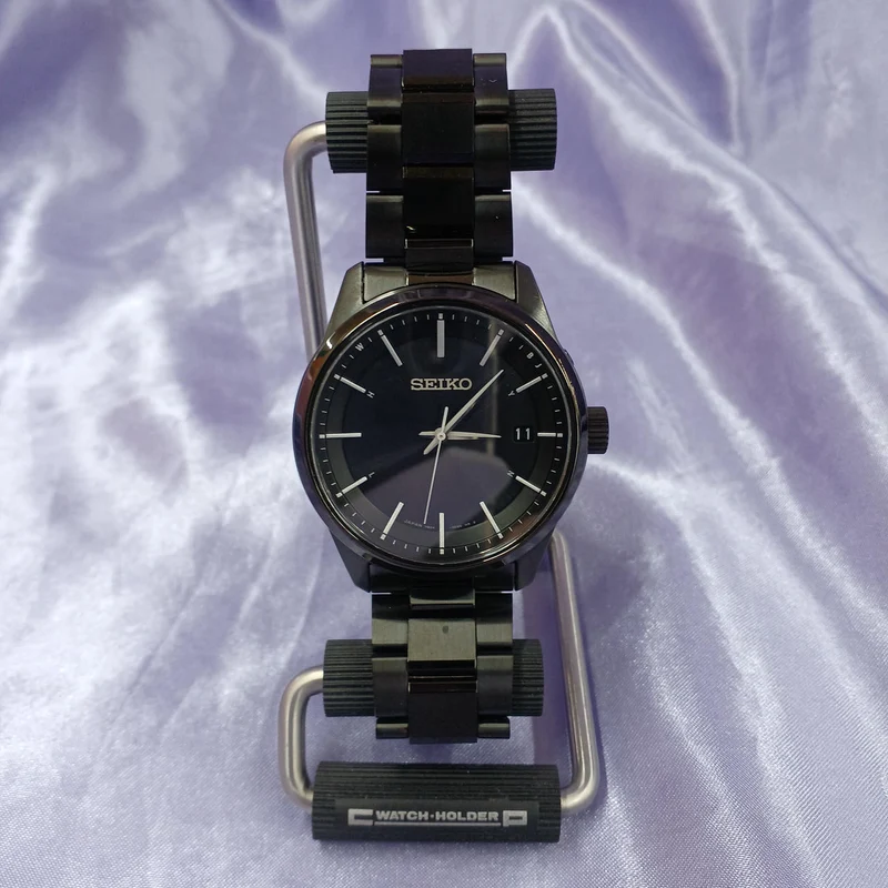 SEIKO Funkgesteuerte Solar-Armbanduhr SBTM257