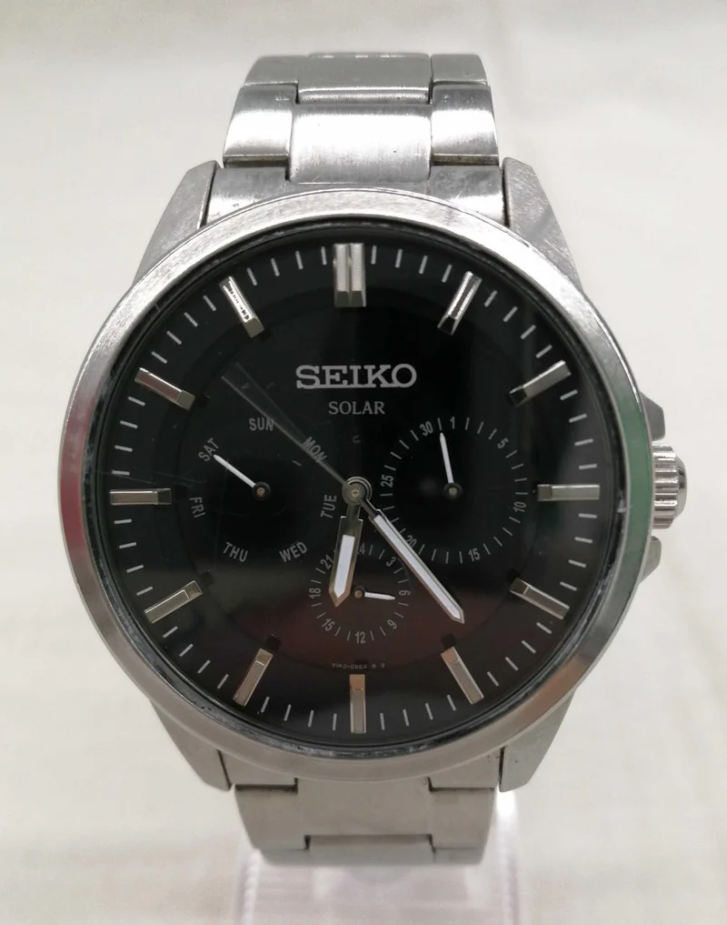 SEIKO Solar-Armbanduhr V14J-0AX0
