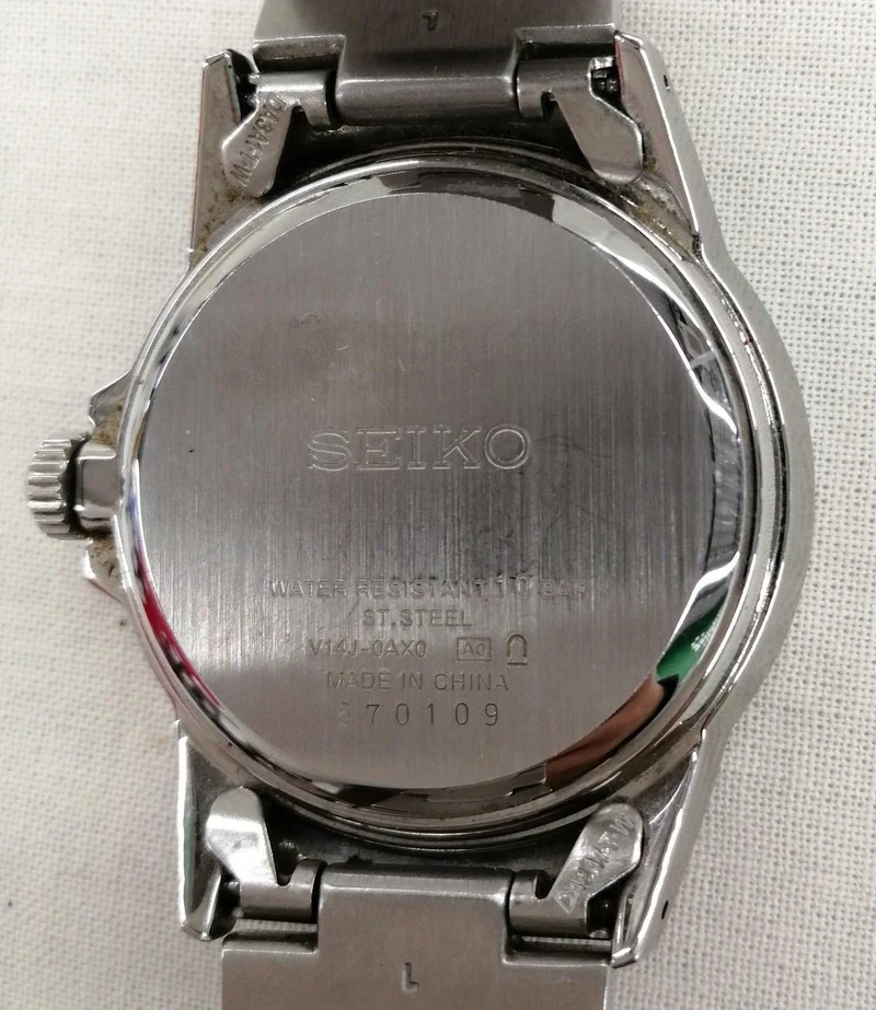 SEIKO Solar-Armbanduhr V14J-0AX0