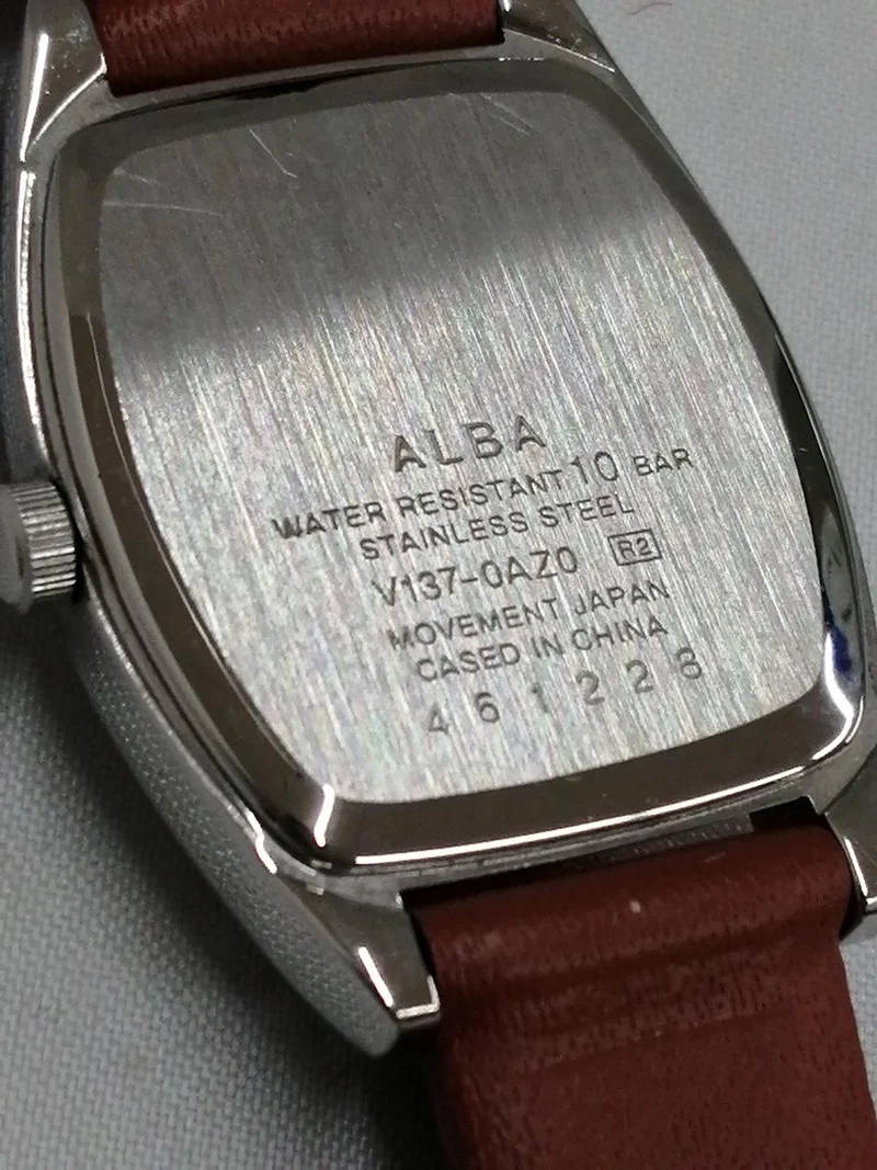 SEIKO Solar-Armbanduhr ALBA V137-0AZ0