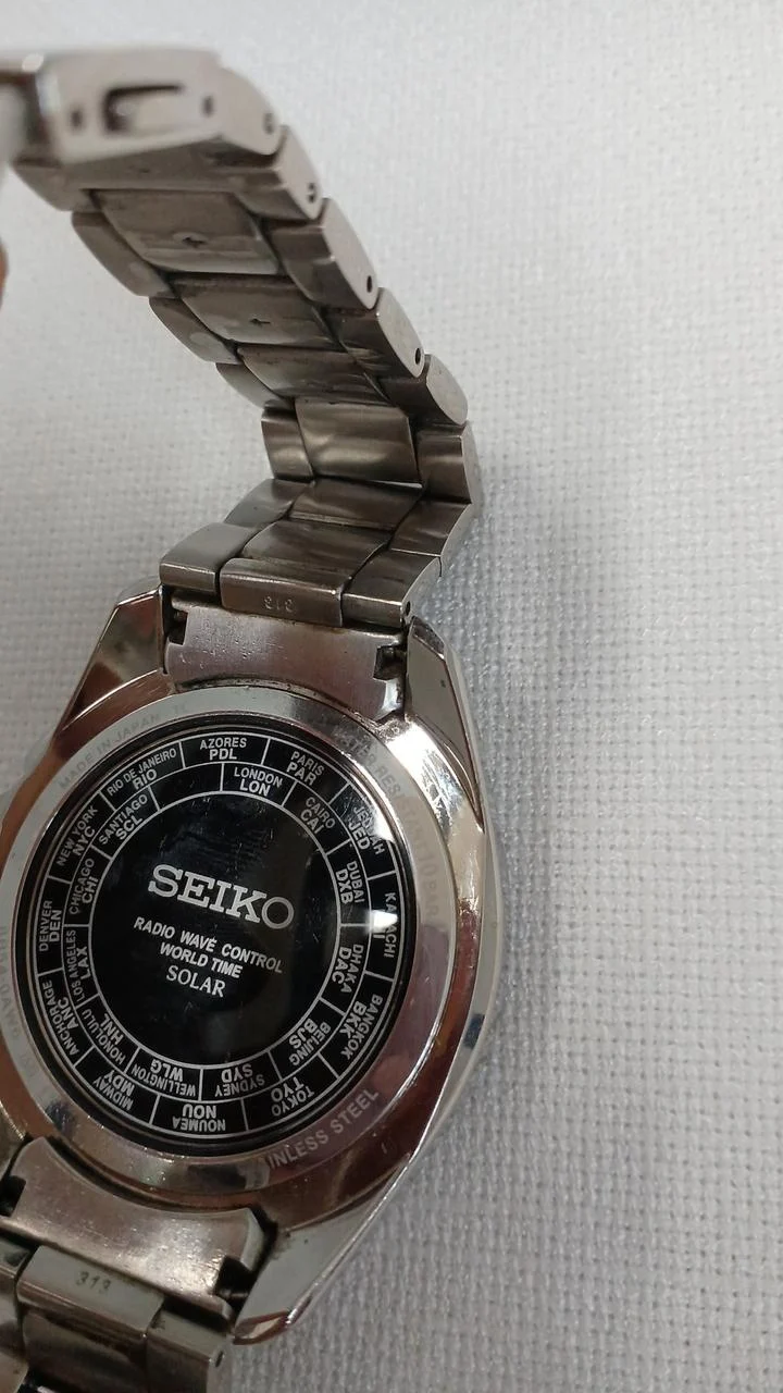 SEIKO Solar-Funkarmbanduhr 8B54-0AW0