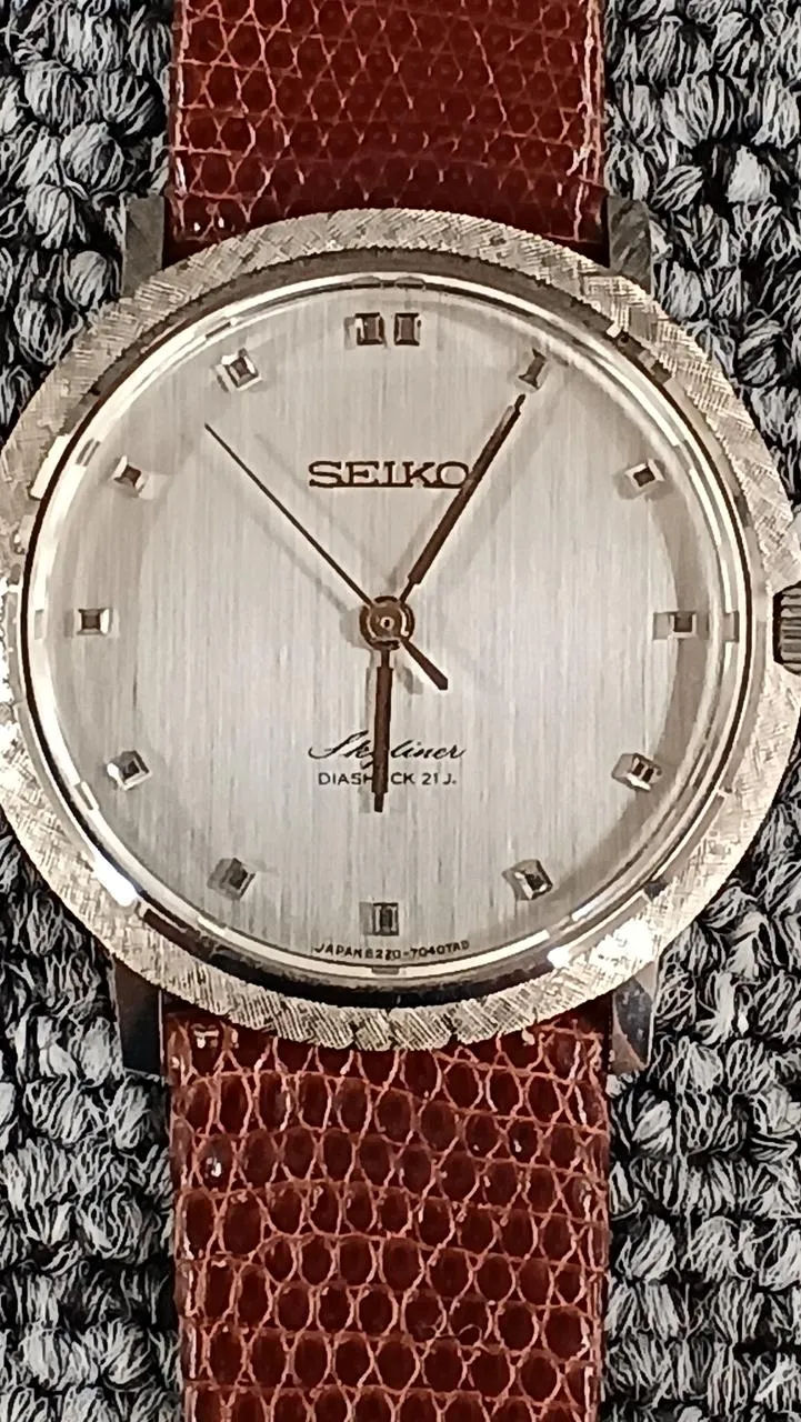 SEIKO Armbanduhr mit Handaufzug 6220-7020