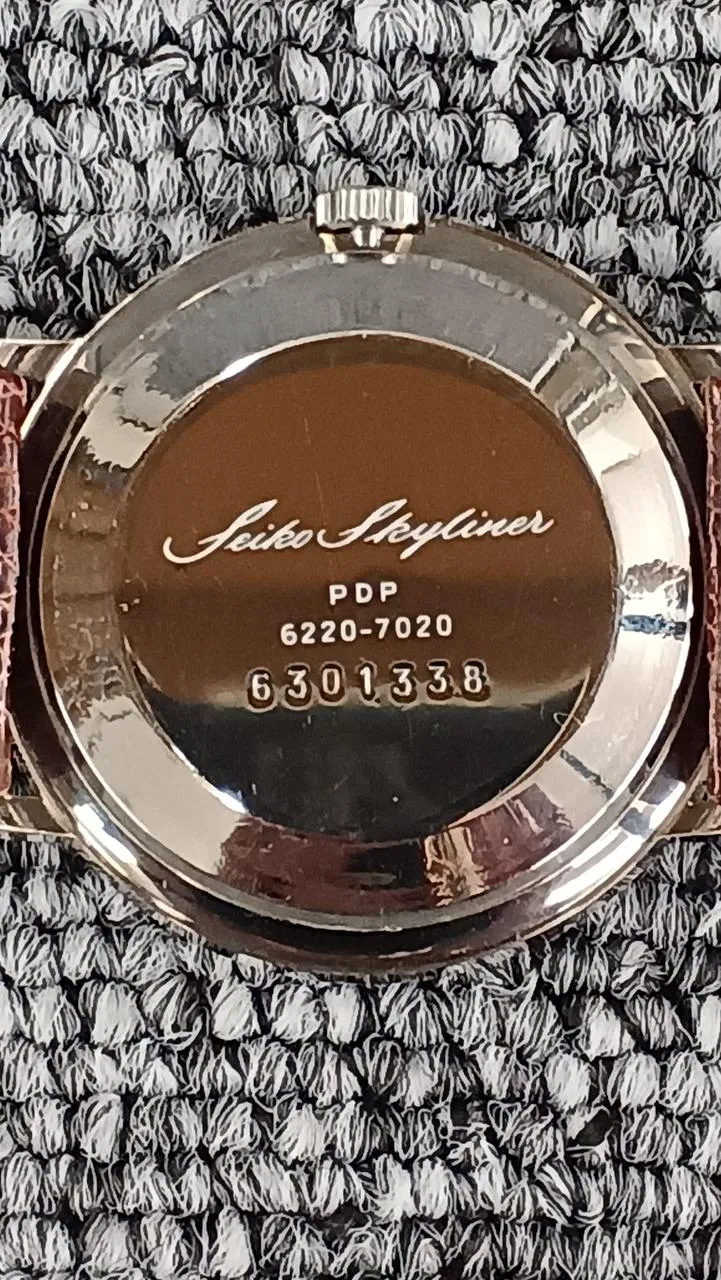 SEIKO Armbanduhr mit Handaufzug 6220-7020