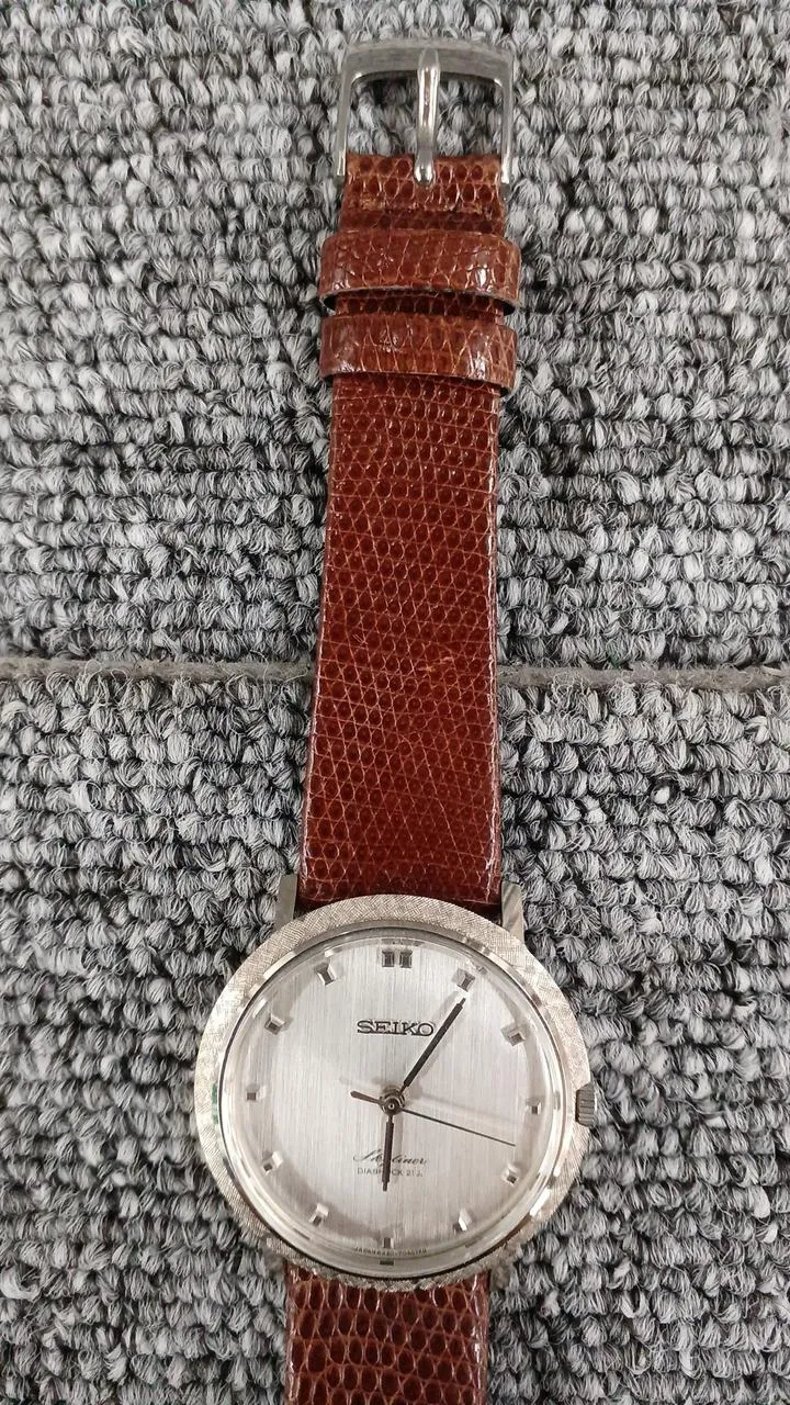 SEIKO Armbanduhr mit Handaufzug 6220-7020