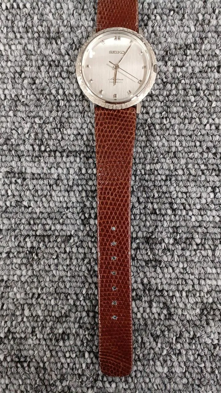 SEIKO Armbanduhr mit Handaufzug 6220-7020