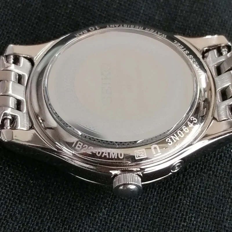 SEIKO Funkgesteuerte Solaruhr Exceline 1B22-0AM0