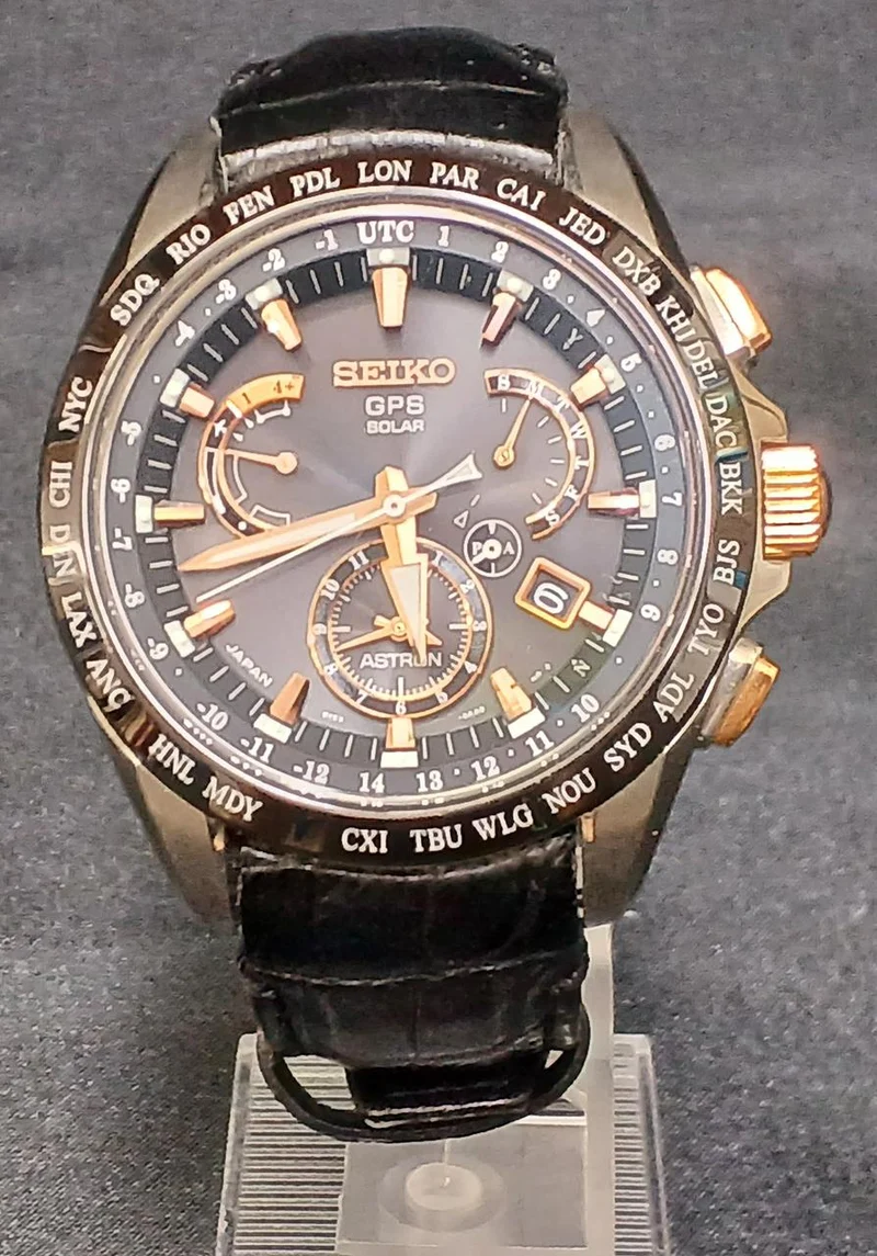 SEIKO Astron Solar-Armbanduhr 8X53-0AB0-2