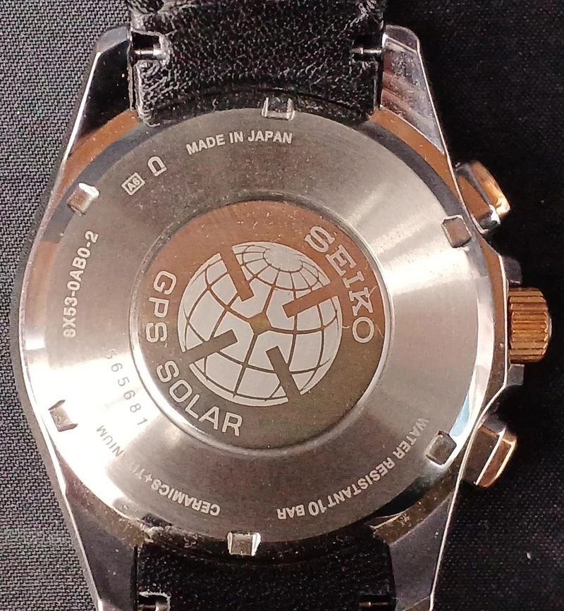 SEIKO Astron Solar-Armbanduhr 8X53-0AB0-2