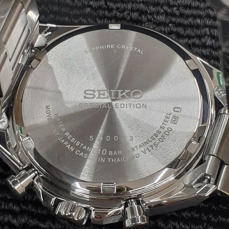 SEIKO Solar-Armbanduhr V175-0FD0
