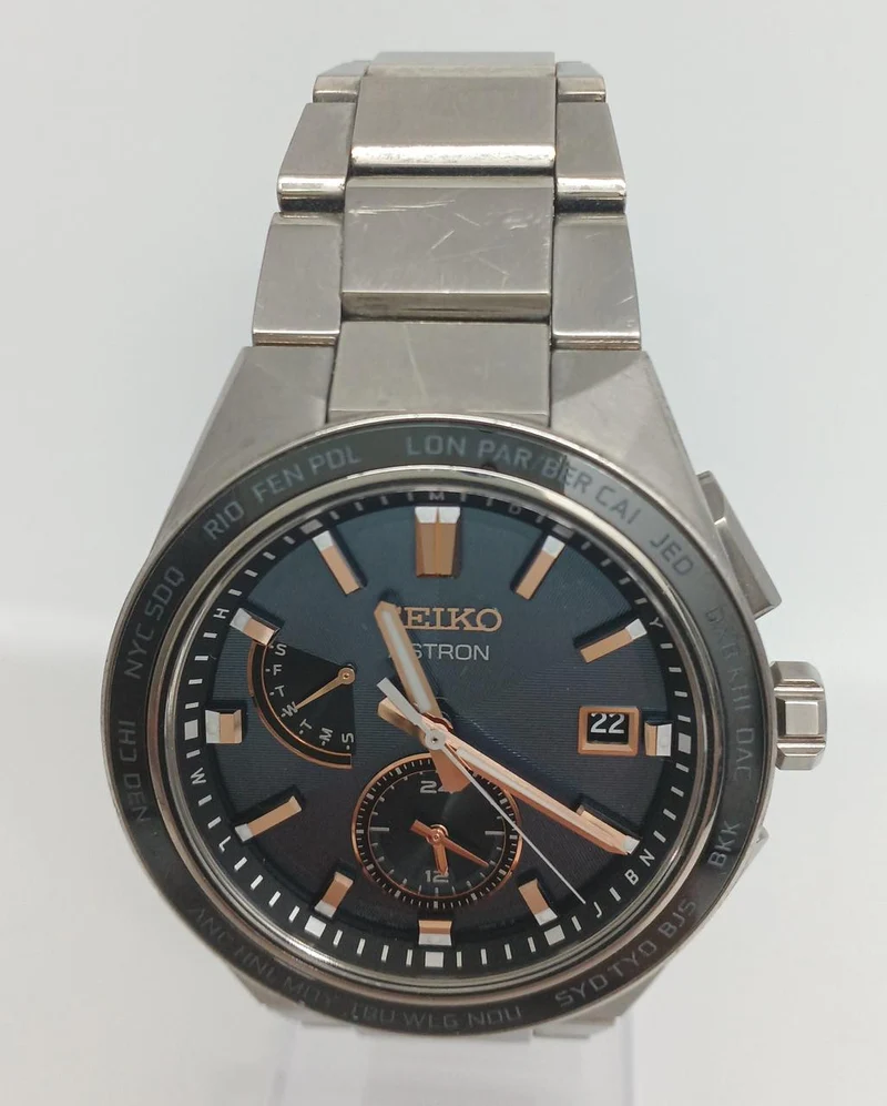 SEIKO Solar-Funkuhr 8B63-0BD0