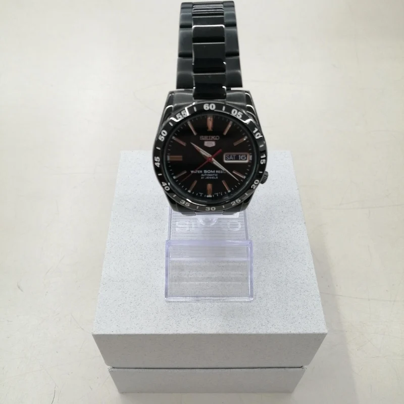 SEIKO Automatik-Armbanduhr 7S26-02T0 Schwarz