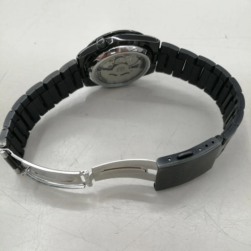SEIKO Automatik-Armbanduhr 7S26-02T0 Schwarz