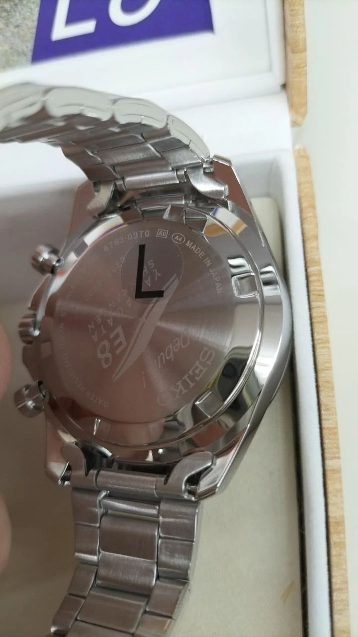 SEIKO E8 Tsubasa Jubiläumsuhr 8T63-03T0