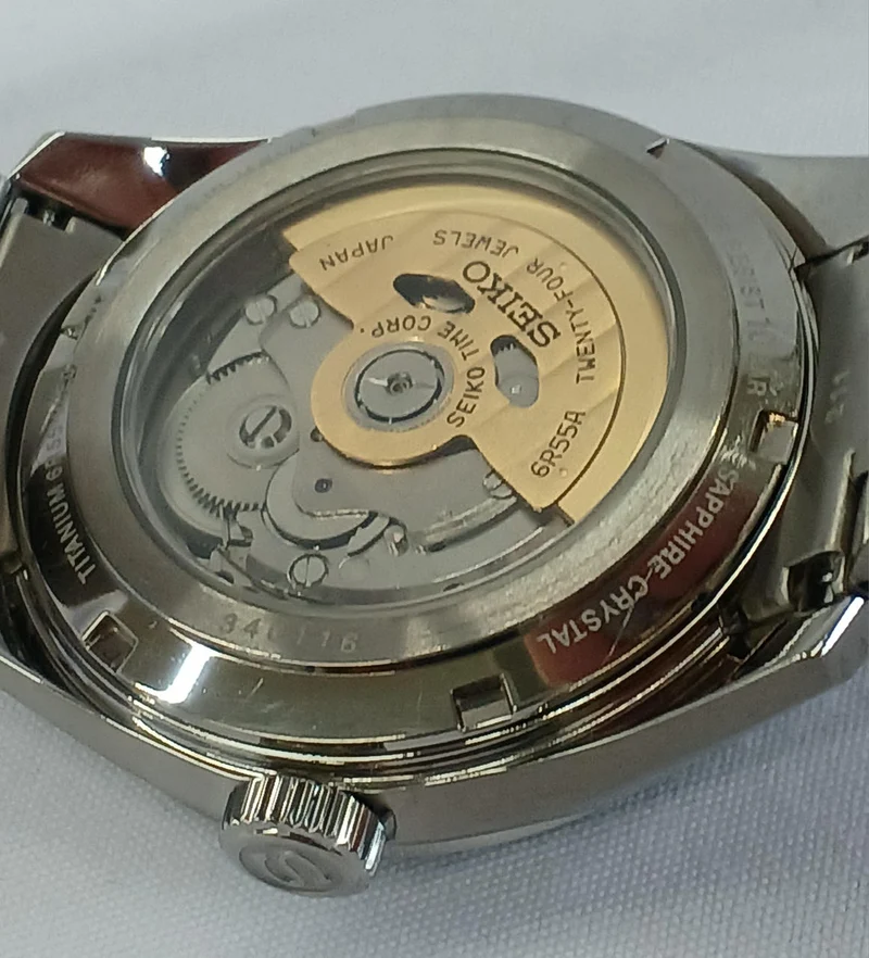 SEIKO Automatik-Armbanduhr 6R55-00E0
