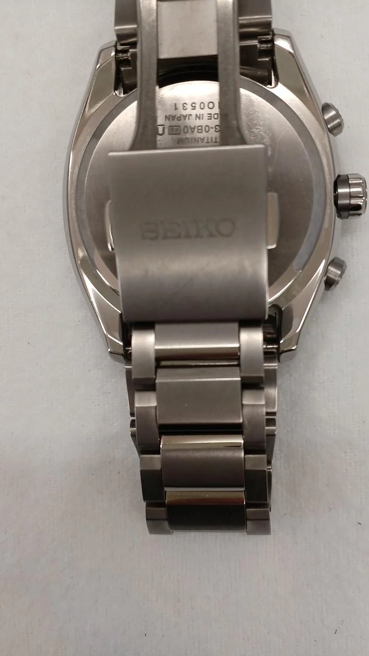 SEIKO Solar Funkgesteuerte Quarzuhr ASTRON 8B63-0BA0
