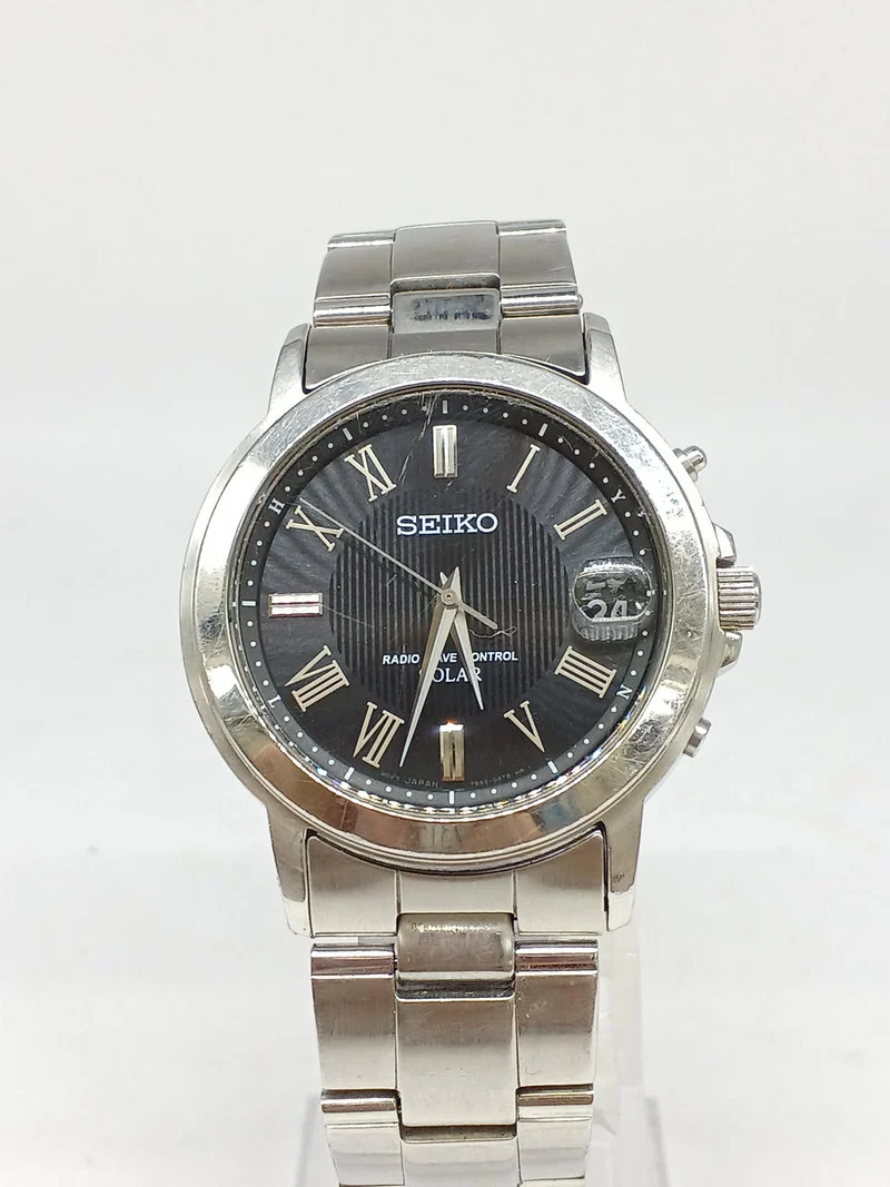 SEIKO Analoges Solarradio 7B52-0AG0