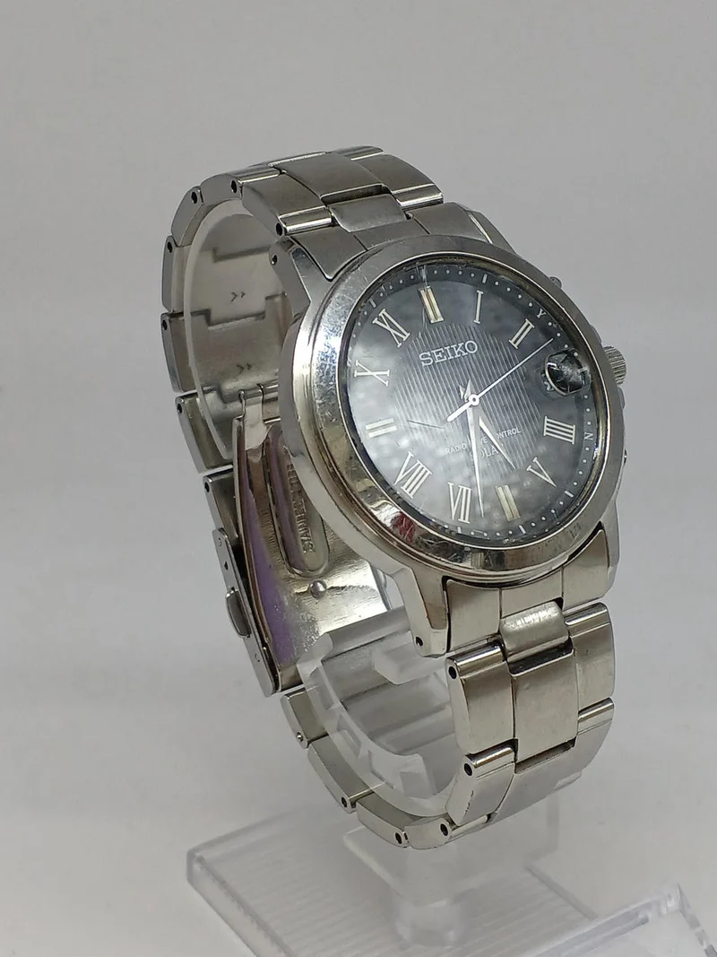 SEIKO Analoges Solarradio 7B52-0AG0