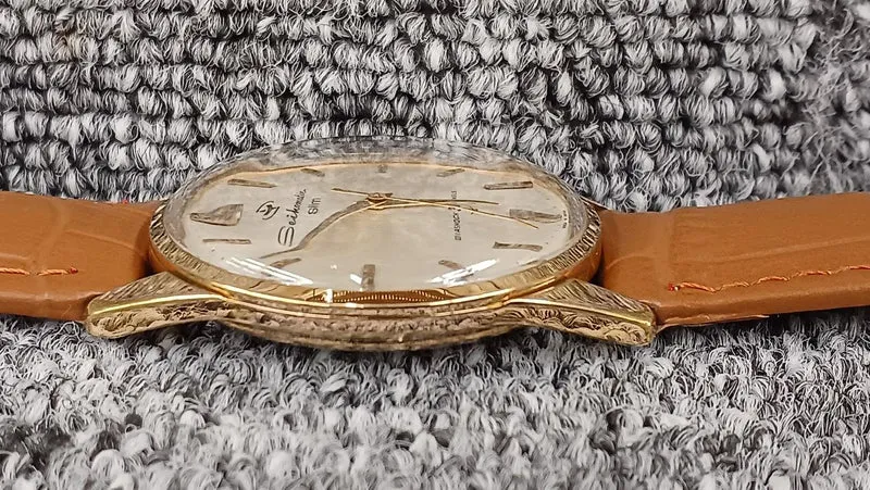SEIKO Automatik-Armbanduhr SEIKO MATIC SLIM