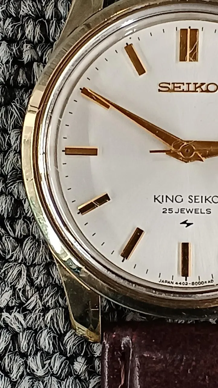 SEIKO Armbanduhr mit Handaufzug KING SEIKO 4402-8000