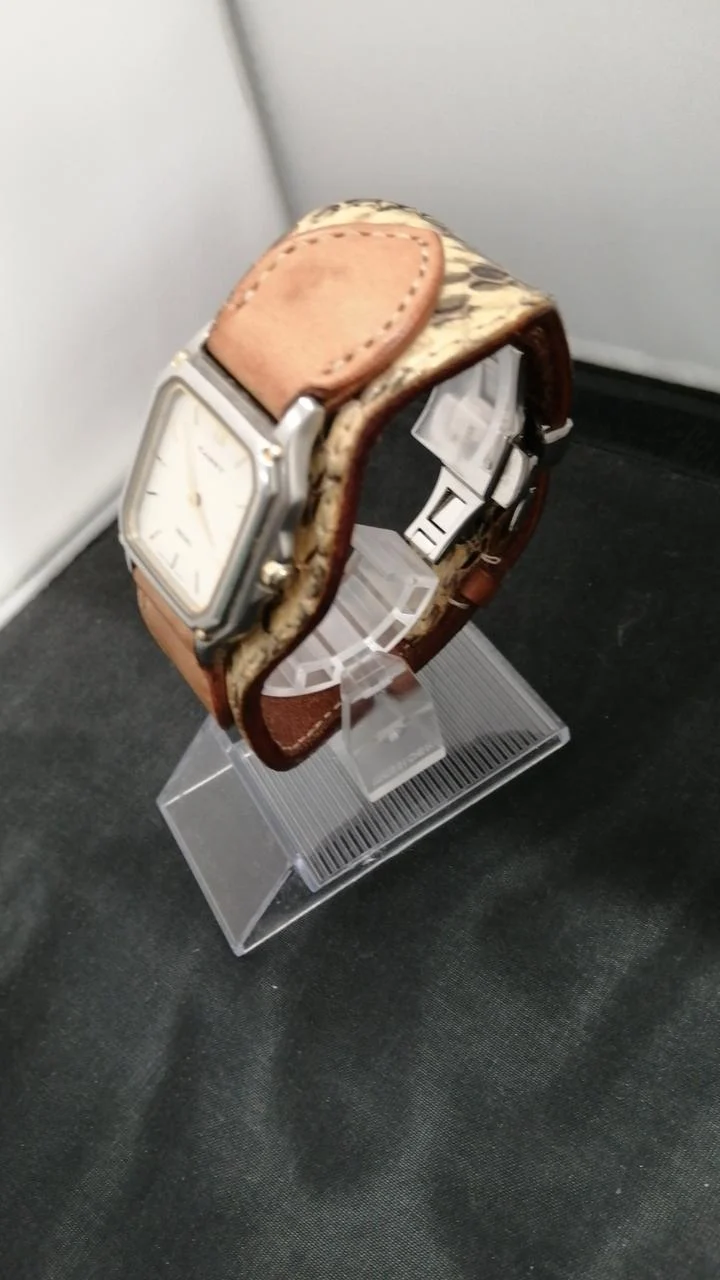 SEIKO Quarzuhr Lederarmband