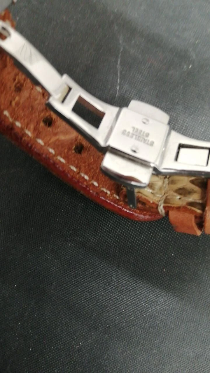 SEIKO Quarzuhr Lederarmband