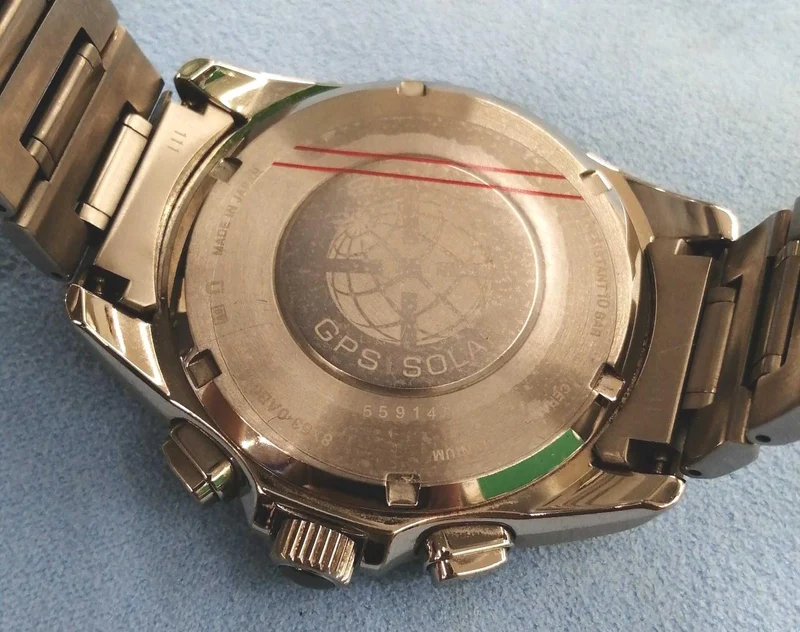 SEIKO Solar-Analog-Armbanduhr 8X53-0AB0-2