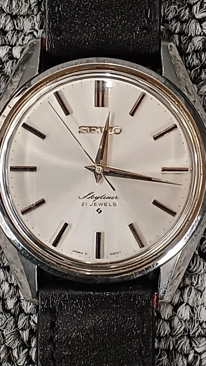 SEIKO Armbanduhr mit Handaufzug 6100-8000