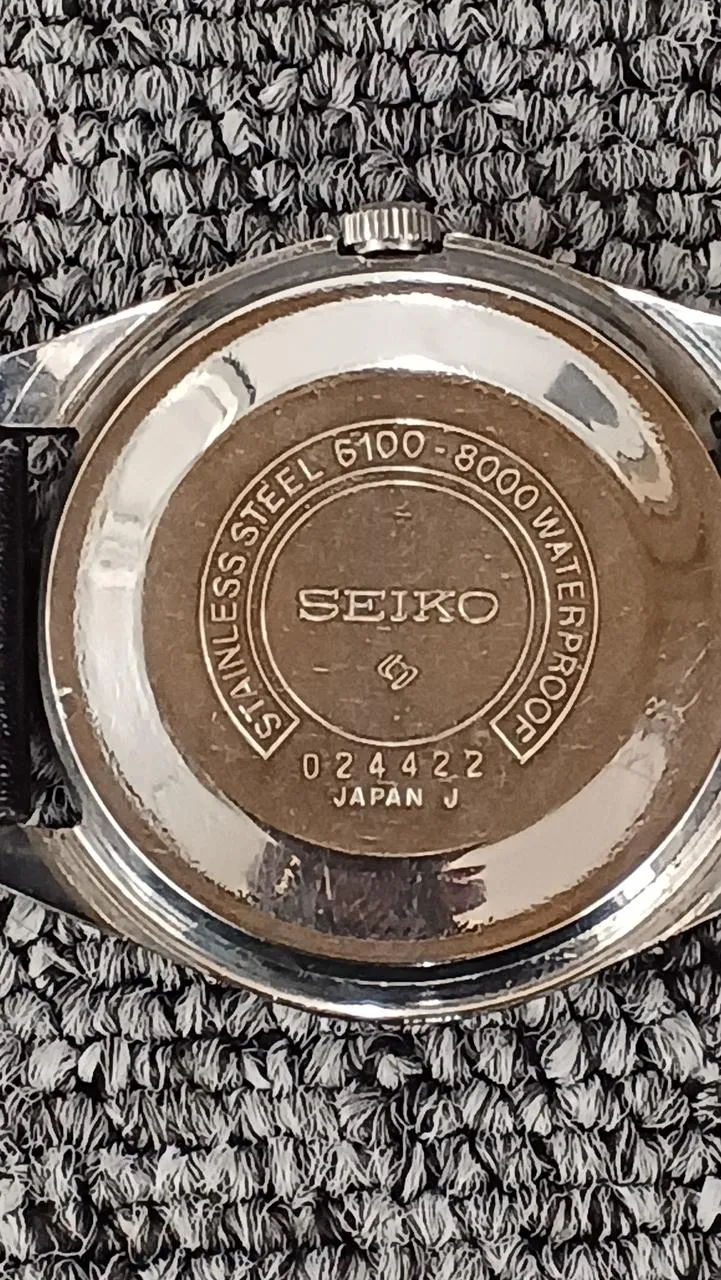SEIKO Armbanduhr mit Handaufzug 6100-8000