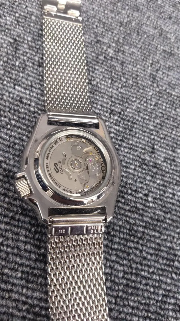 SEIKO Automatik-Quarzuhr 5 Sports 4R36-07G0