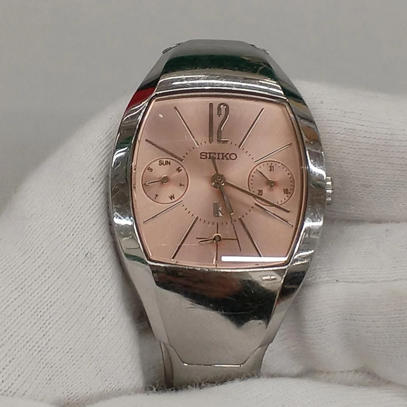 SEIKO Quarz-Analog-Armbanduhr 5Y89-5A20