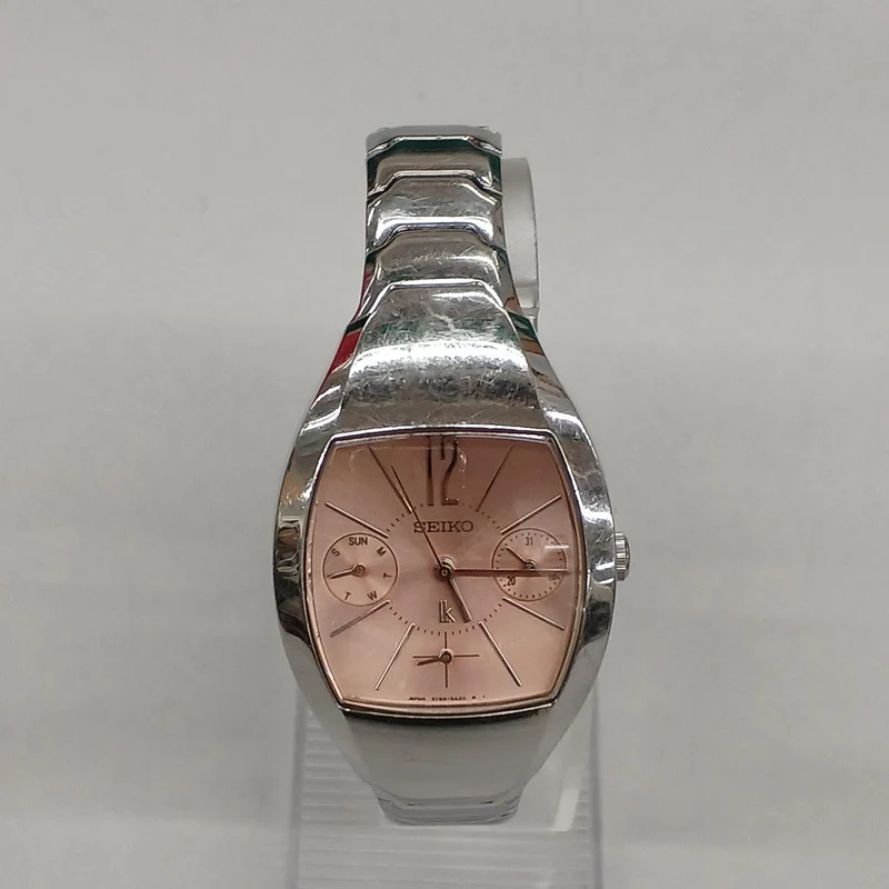 SEIKO Quarz-Analog-Armbanduhr 5Y89-5A20