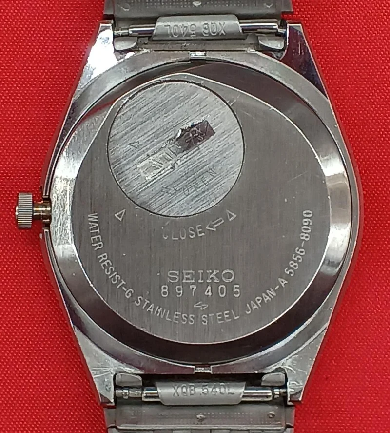 [SCHROTT] SEIKO Quarz-Analog-Armbanduhr 5856-8090