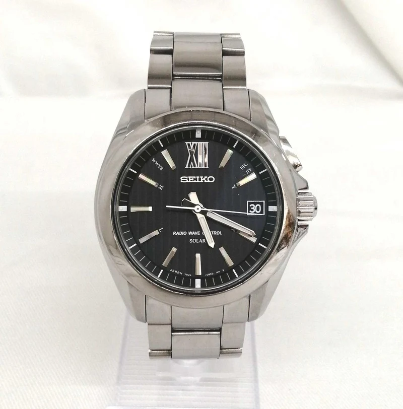 SEIKO Solar-Funkarmbanduhr 7B24-0AT0