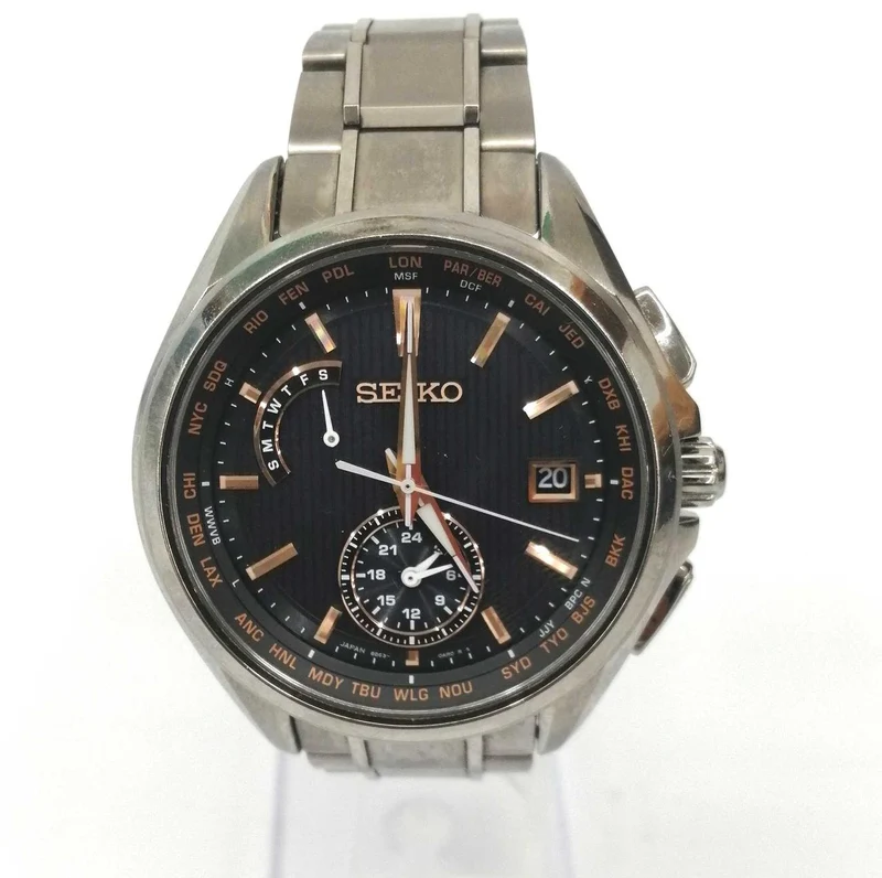 SEIKO Brights Date 8B63-0AV0
