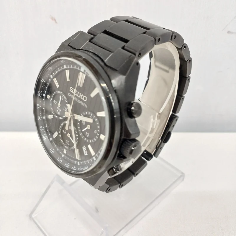 SEIKO S-Serie Analoge Armbanduhr 8T63-01T0/BLK