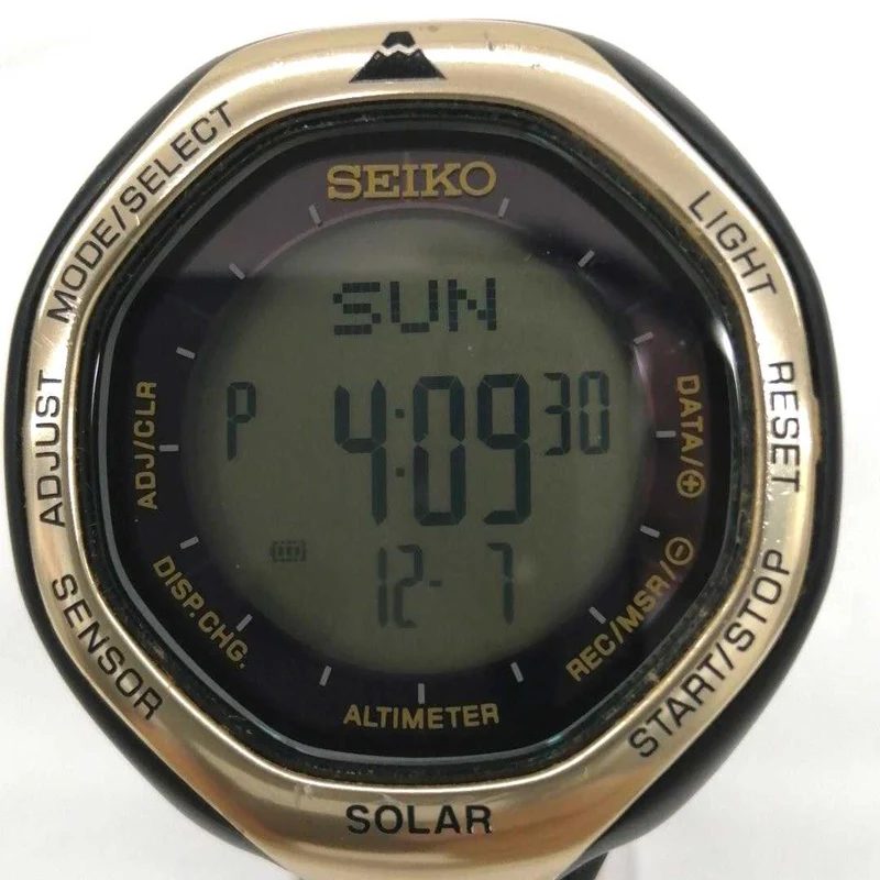 SEIKO Solar-Armbanduhr S822-00A0