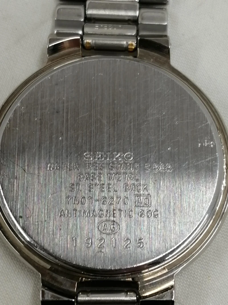 SEIKO Quarzuhr, batteriebetrieben, 7N01-6270