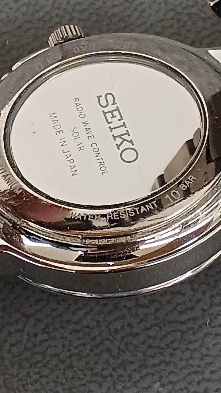 SEIKO Quarz-Analog-Armbanduhr 1B22-0BA0