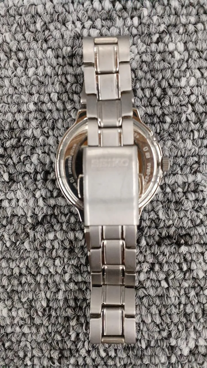 SEIKO Quarz-Analog-Armbanduhr 1B22-0BA0
