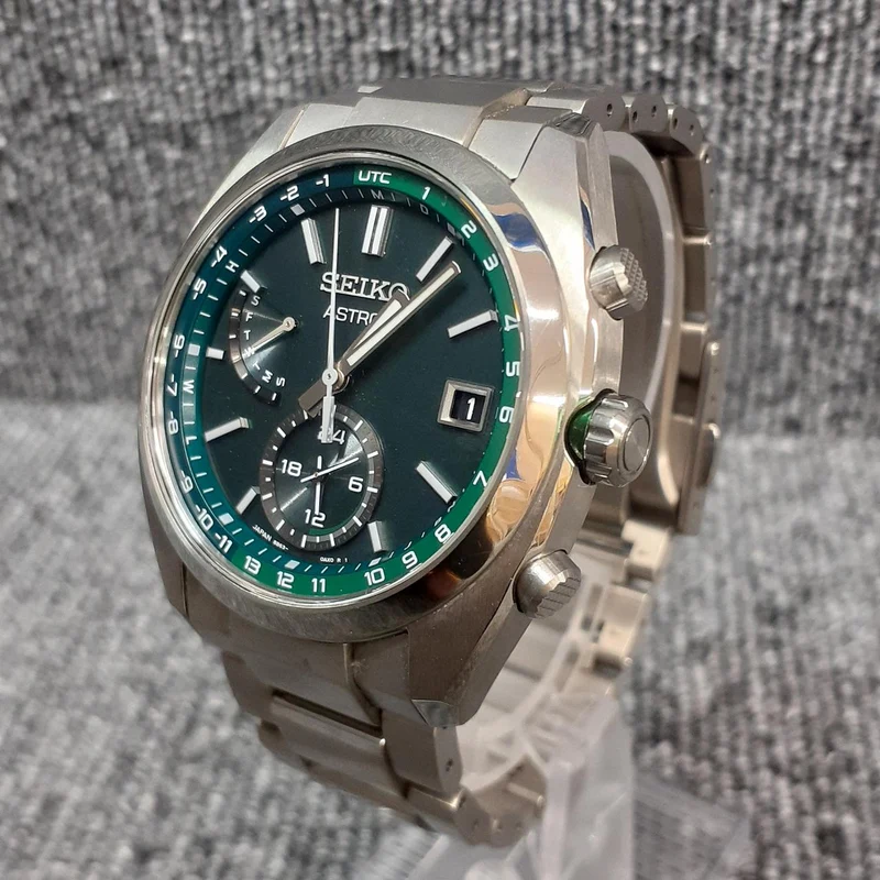 SEIKO Solar-Armbanduhr 8B63-0BA0